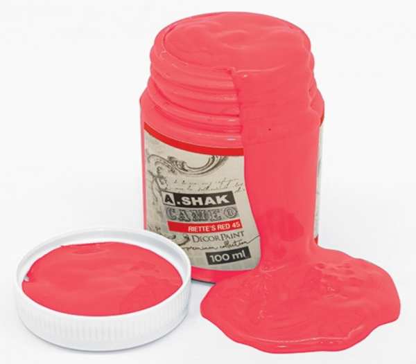 Water-Based Paint - Riette's Red No.45