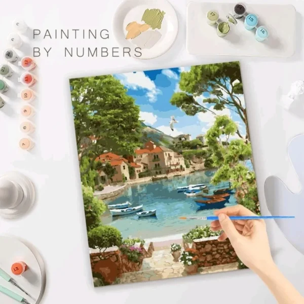 Paint by Numbers: Lake View - Image 3