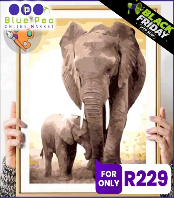 African Elephants Black Friday Image