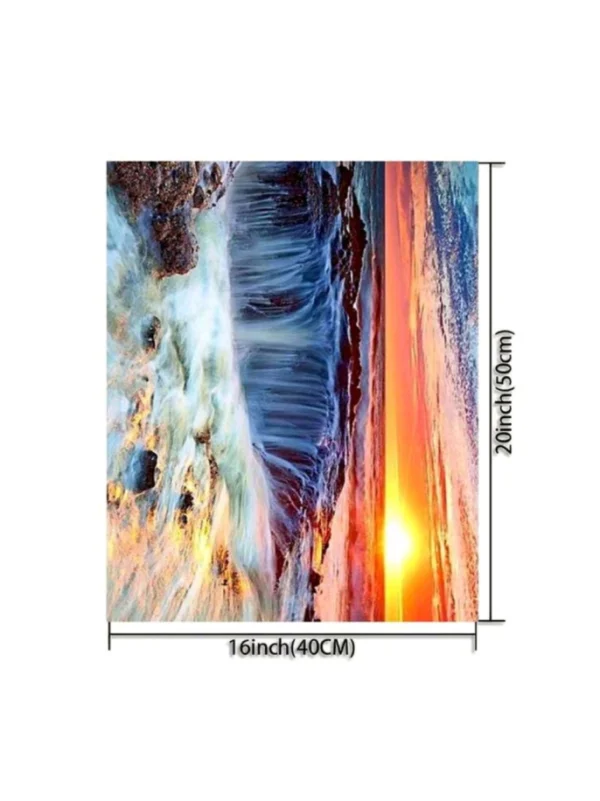 Sunset at the Waterfall 1