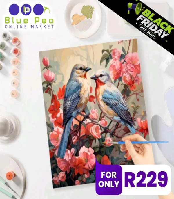 Birds and Flowers Black Friday Image