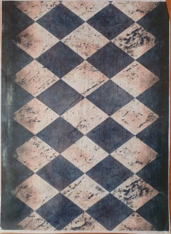 Decoupage Paper - Muted Checkers