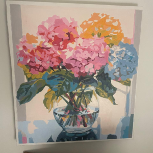 Paint by Numbers - Hydrangeas PBN2