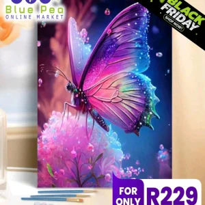 Pink Butterfly Black Friday Image