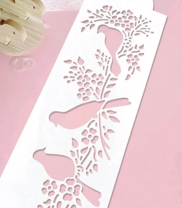 PVC Stencil: 1pc Bird Magpie Stencil