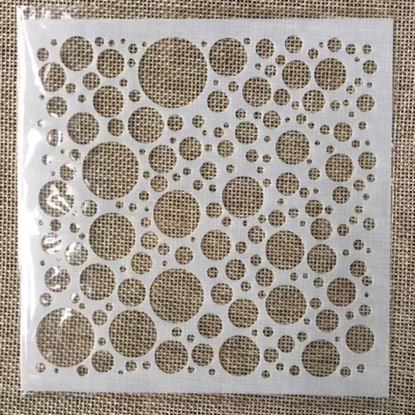 PVC Stencil: Circle Painting Stencil 1