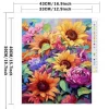 Cross-Stitching: Pretty Sunflowers