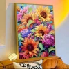 Cross-Stitching: Pretty Sunflowers 1