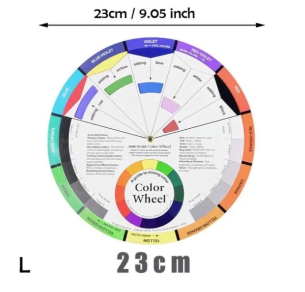 Colour Wheel with Mixing 3