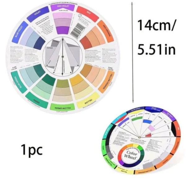 Colour Wheel with Mixing 4