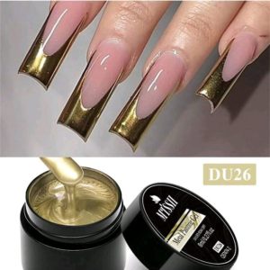 Nail Art - Gold (DU26) Metallic Nail Gel