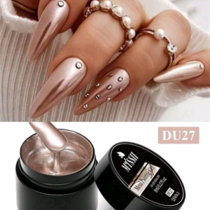 Nail Art - Rose Gold (DU27) Metallic Nail Gel