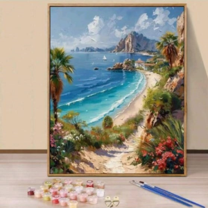 Paint by Numbers - Beautiful Coastal Landscape