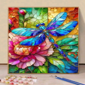 Paint by Numbers - Dragonfly Dreamscape