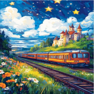 Paint by Numbers - Starry Night Express