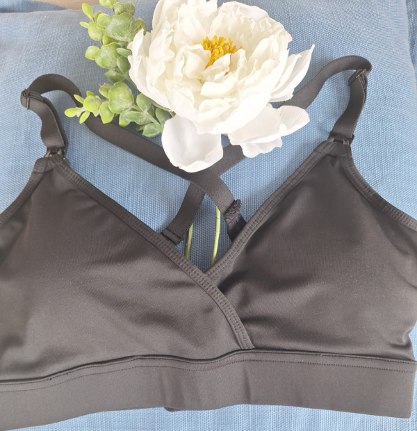 Cross Back Nursing Sports Bra - Image 3