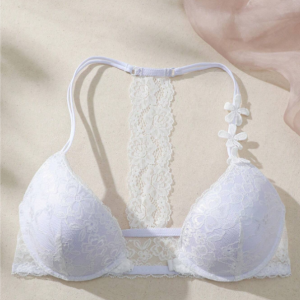 Lace Halter Neck Bra