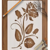 PVC Stencil - Beautiful Rose