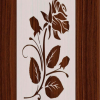 PVC Stencil - Beautiful Rose 3