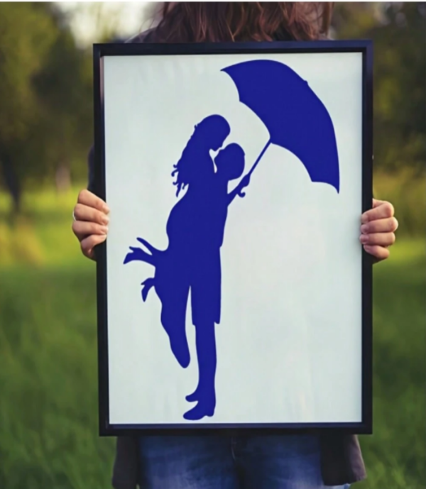 PVC Stencil - Love is in the Air! 4