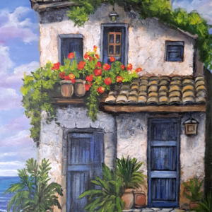 Original Oil Painting - Mediterranean Medley