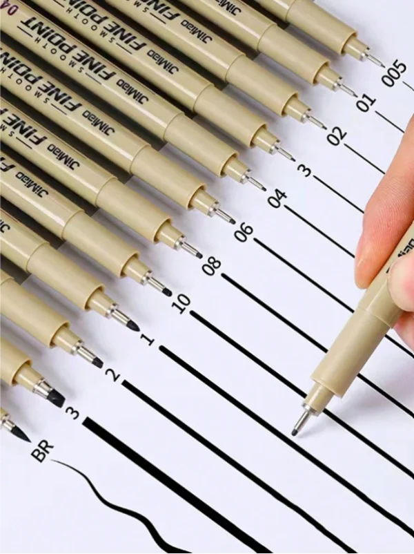 12pcs Needle Point Pen Set 5