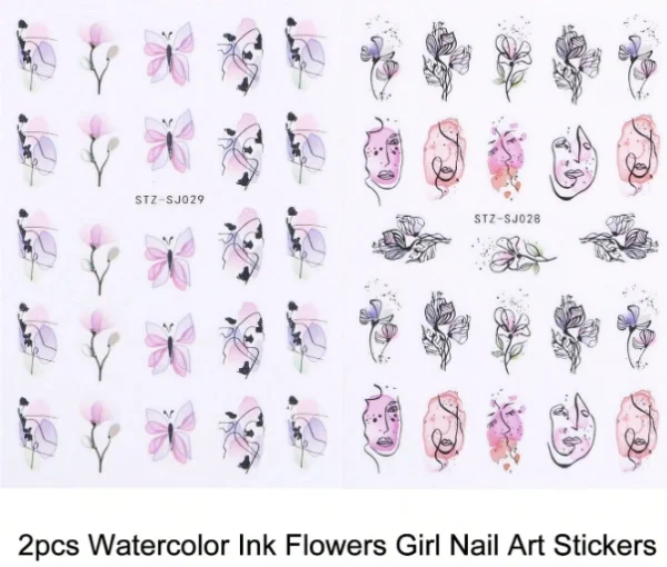 Abstract Nail Art Stickers 4