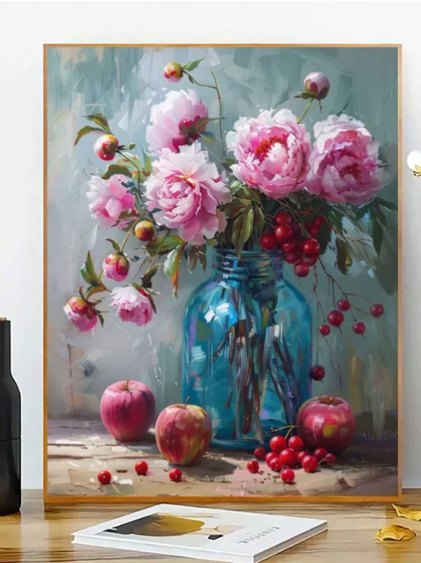 Paint by Numbers - Apples and Flowers 2