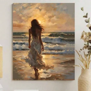 Paint by Numbers - Beauty in Golden Sunset