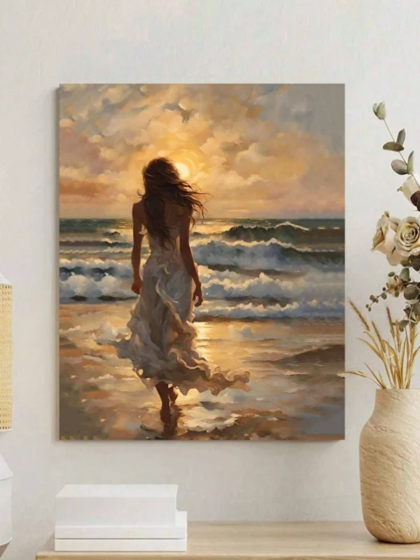 Paint by Numbers - Beauty in Golden Sunset