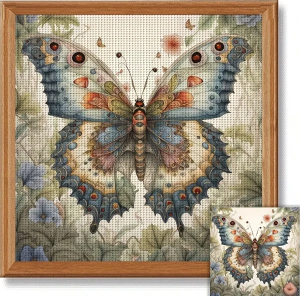 Cross-Stitching - Butterfly 1