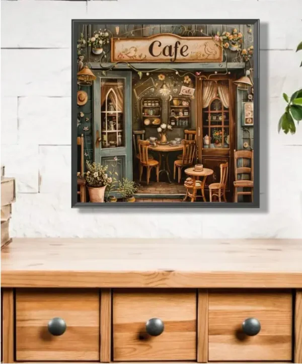 Cross-Stitching - Cosey Cafe 3