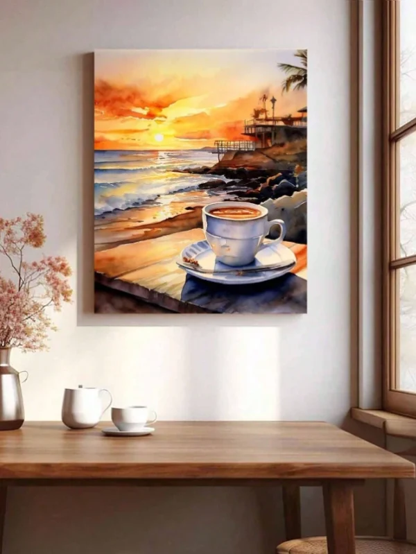 Paint by Numbers - Golden Sunset Coffee 2
