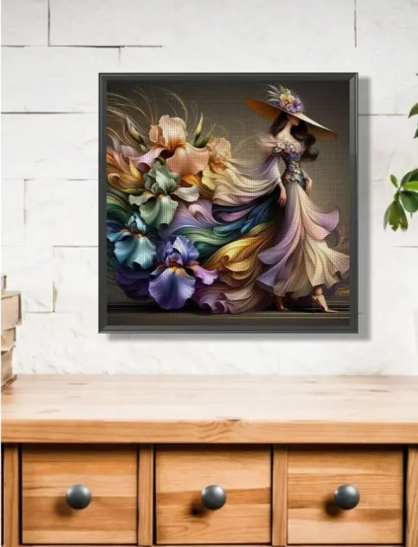 Cross-Stitching - Iris Beauty 3