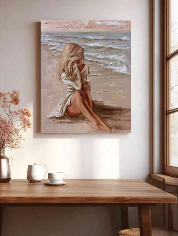 Paint by Numbers - Lone Beauty at the Beach 2