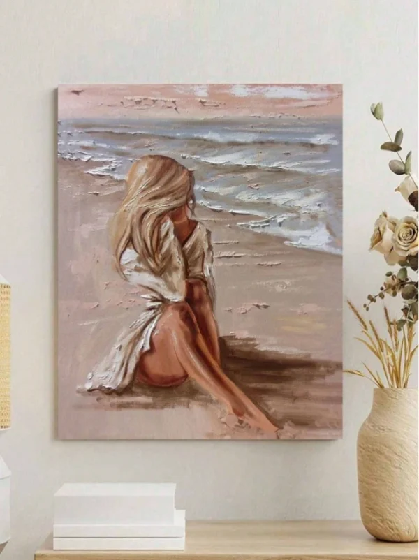Paint by Numbers - Lone Beauty at the Beach