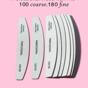 Professional Wood Nail File Set