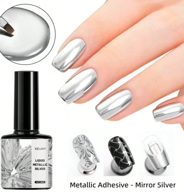 XEIJAYI Mirror Metallic Gel Nail Polish