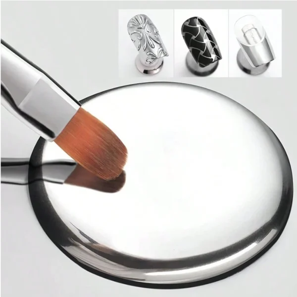 XEIJAYI Liquid Metallic Silver Gel Nail Polish 1