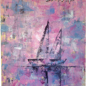 Abstract Yachts At Sunset by West Coast Artist