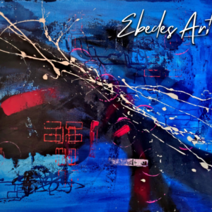 Carpe Diem No 2 Abstract Acrylic Painting