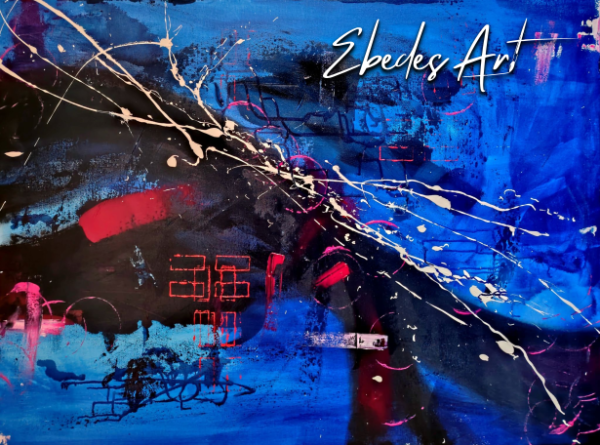 Carpe Diem No 2 Abstract Acrylic Painting
