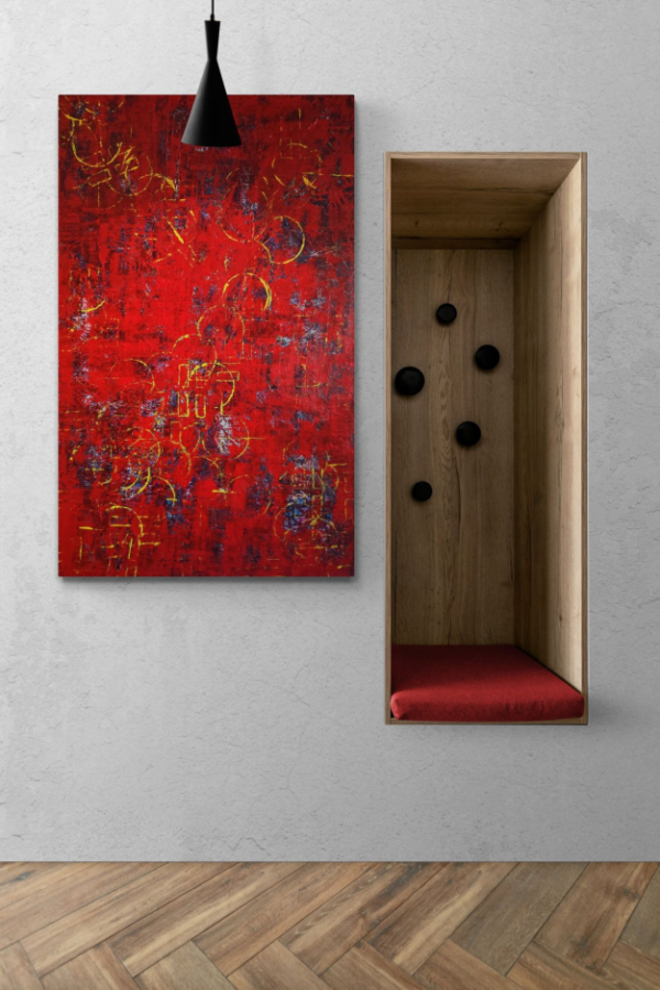 Acrylic Painting - Dance with Me 2