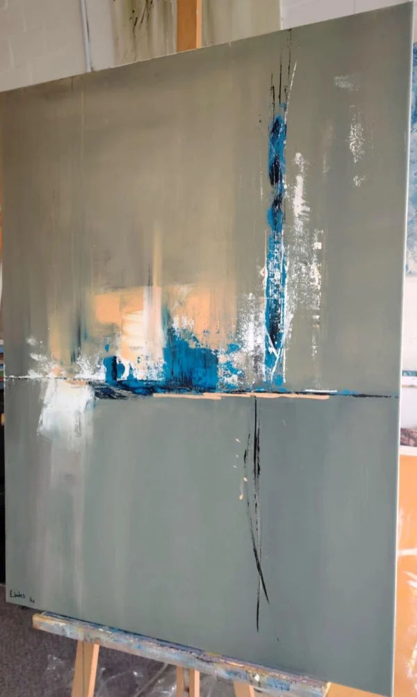 Acrylic Painting - Habour Town No.1 b