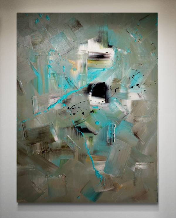 Small Stones Original Acrylic Painting 1