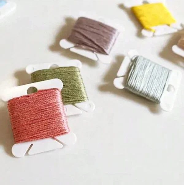 100 Pcs Plastic Floss Bobbins Set 3