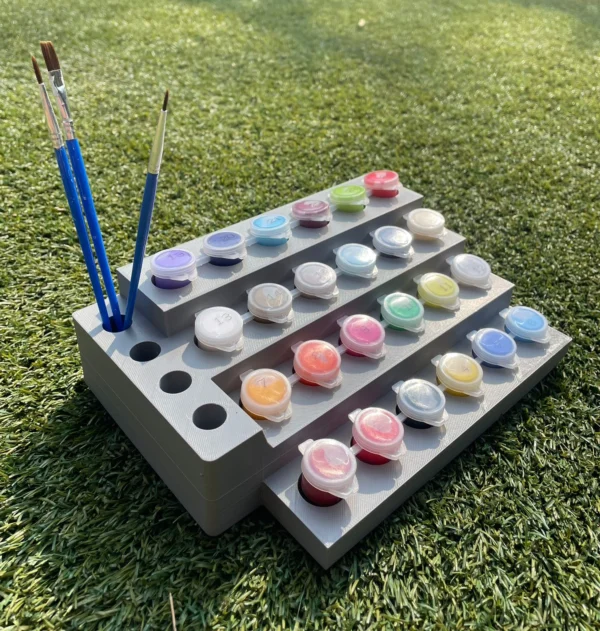 Brush and Paint Holder 1