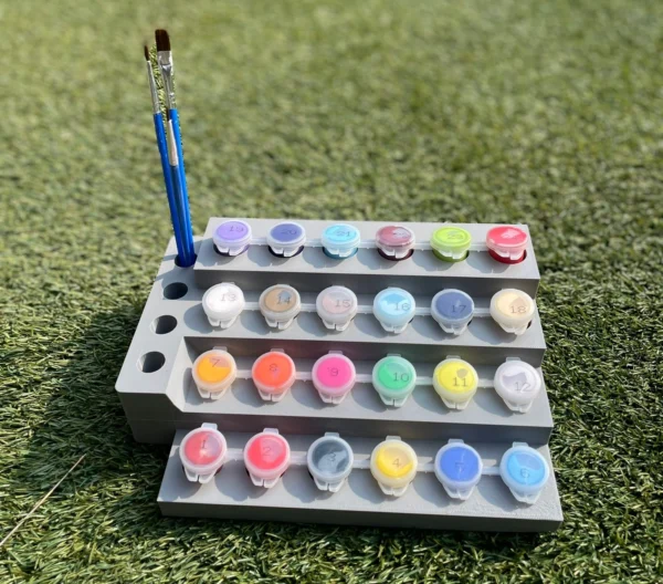 Brush and Paint Holder 2
