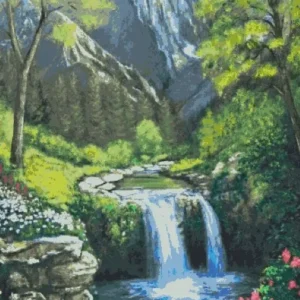 Paint by Numbers - Beneath the Mountain Gaze