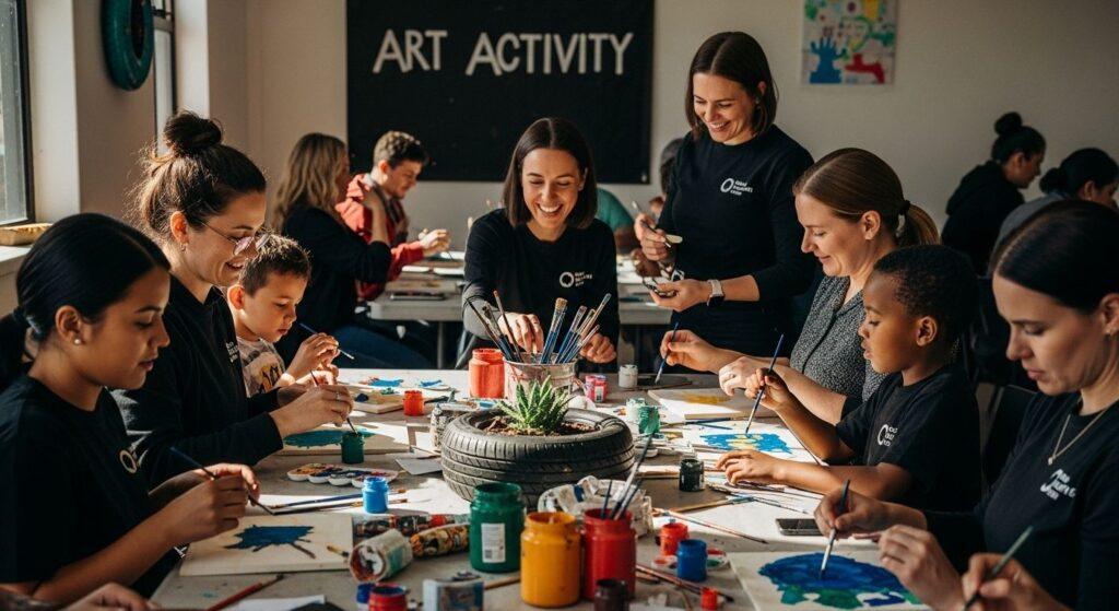 art activity ideas workshop